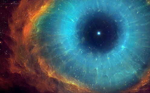 nebula, ruang, mata dewa nebula, nebula, mata dewa nebula, Wallpaper HD HD wallpaper