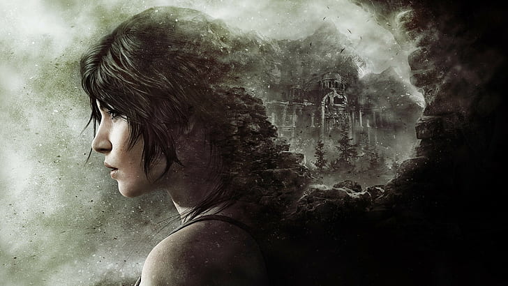 Rise of the tomb raider, Lara croft, Crystal dynamics, HD wallpaper