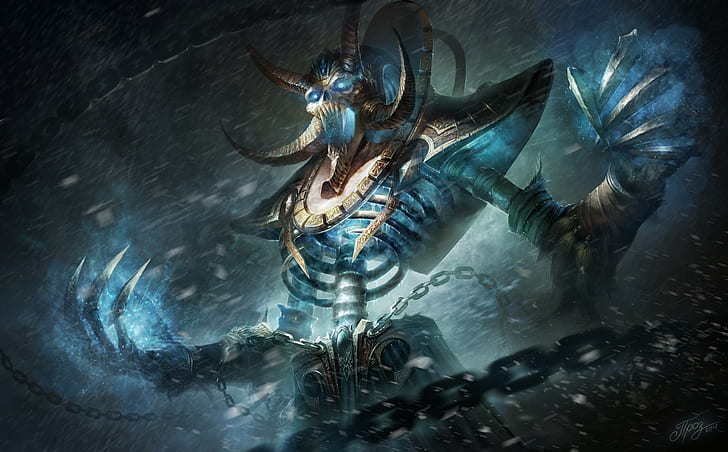 World of Warcraft: ความโกรธเกรี้ยวของ Lich King KelThuzad Warcraft III, วอลล์เปเปอร์ HD
