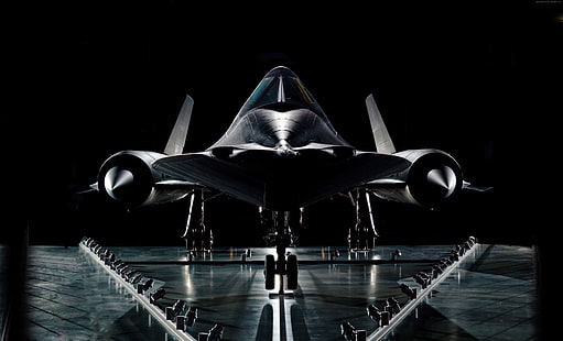 презентация, Lockheed, самолет, самолет, ВВС на САЩ, реактивен самолет, SR-71, Blackbird, HD тапет HD wallpaper