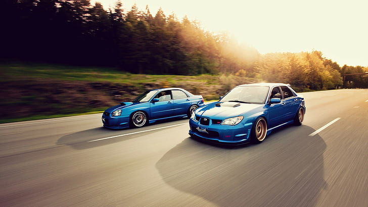 Subaru, Subaru Impreza WRX STi, Wallpaper HD