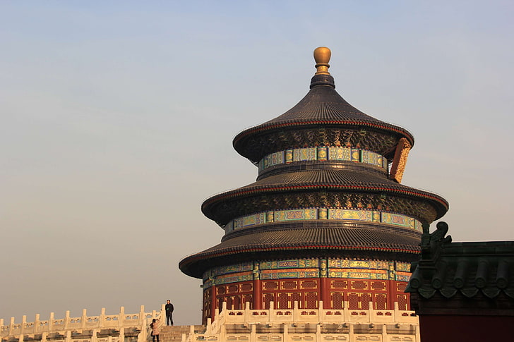beijing, china, spectacular, the temple of heaven, HD wallpaper