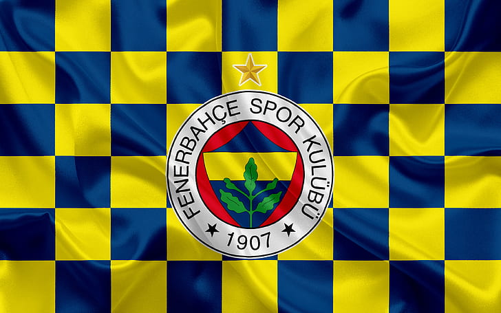 Calcio, Fenerbahçe S.K., emblema, logo, Sfondo HD