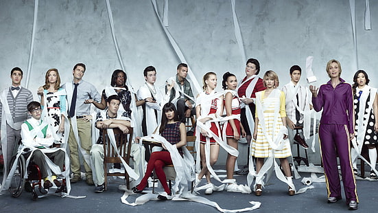 ТВ-шоу, Glee, HD обои HD wallpaper