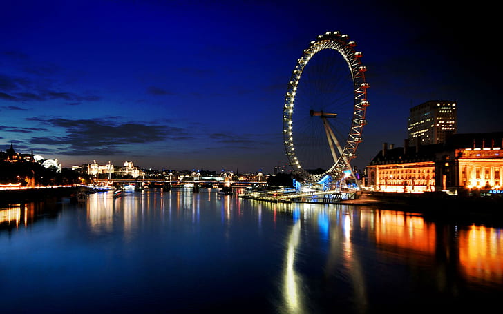 London Eye, Londres, viagens e mundo, HD papel de parede