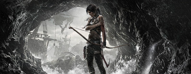 Lara Croft 2013, Lara Croft z Tomb Rider, Gry, Tomb Raider, Tapety HD HD wallpaper