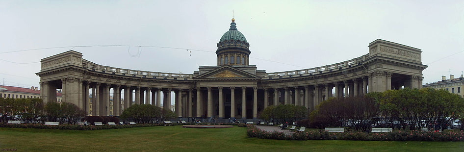 カザン大聖堂、ロシア、サンクトペテルブルク、カザンスキ・ソボール、ロシヤ、サンクトペテルブルグ、 HDデスクトップの壁紙 HD wallpaper