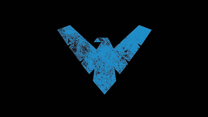 Komik, Nightwing, Komik DC, Logo, Wallpaper HD