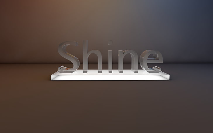 gray shine free standing letters, shine, sign, glass, HD wallpaper