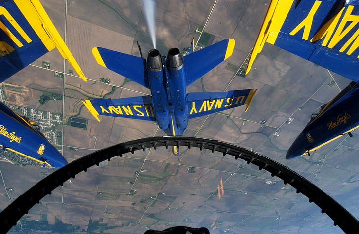 airplane mcdonnell douglas f a 18 hornet blue angels navy military war cockpit aircraft, HD wallpaper