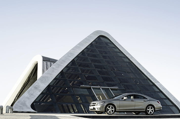 Mercedes-Benz CLS-Class, 2012 mercedes benz cls550 sedan, car, HD wallpaper