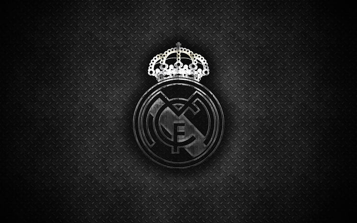 Fotboll, Real Madrid C.F., logotyp, HD tapet