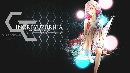 anime, Guilty Crown, Yuzuriha Inori, Inori Yuzuriha, HD wallpaper HD wallpaper