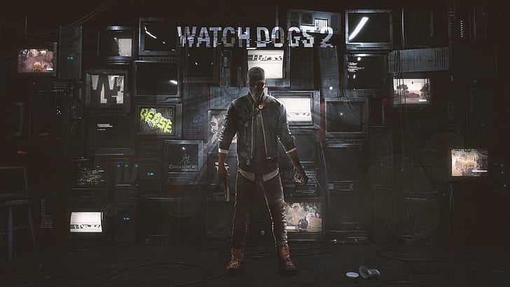 Watch Dogs 2, Hacker, Marcus Holloway, HD wallpaper
