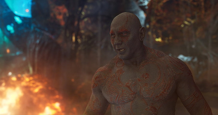 Movie, Guardians of the Galaxy Vol. 2, Dave Bautista, Drax The Destroyer, HD wallpaper