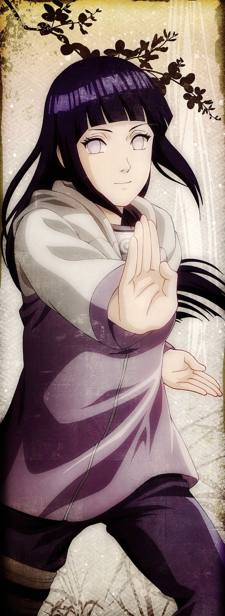 Hinata illustration, Naruto Shippuuden, Hyuuga Hinata, HD wallpaper
