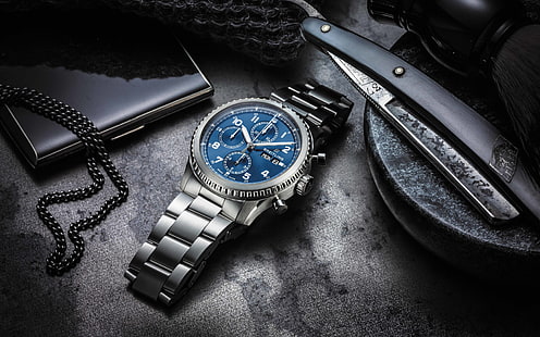 Breitling, szwajcarskie luksusowe zegarki, szwajcarskie zegarki luksusowe, zegarek analogowy, chronograf Navitimer 8, chronograf Breitling Navitimer 8, Tapety HD HD wallpaper