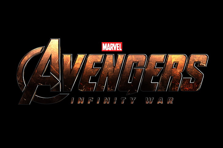 Yenilmezler Avengers Infinty War Logo, HD masaüstü duvar kağıdı