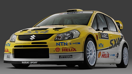 Spor, Araba, Ralli, Suzuki, SX4, WRC, HD masaüstü duvar kağıdı HD wallpaper