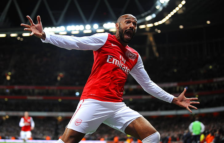 football arsenal fc thierry henry 3500x2238 Sports Football HD Art, football, Arsenal FC, Fond d'écran HD