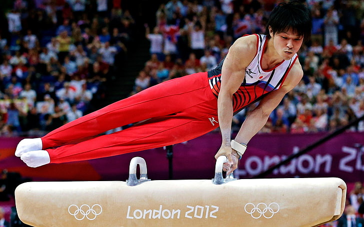 2012, atletas, ginasta, ginástica, japão, japonês, jogos olímpicos, uchimura, HD papel de parede