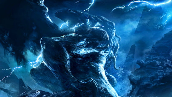 Monstertapete, Cthulhu, H. P. Lovecraft, HD-Hintergrundbild HD wallpaper
