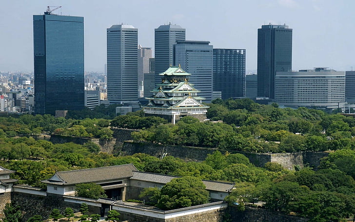 Städte, Osaka, HD-Hintergrundbild