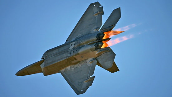 F-22 Raptor, Flugzeug, Lockheed Martin F-22 Raptor, HD-Hintergrundbild HD wallpaper