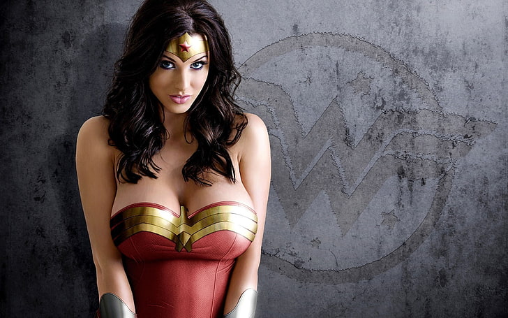 Alice Goodwin, Cosplay, Fotomanipulation, Wonder Woman, HD-Hintergrundbild