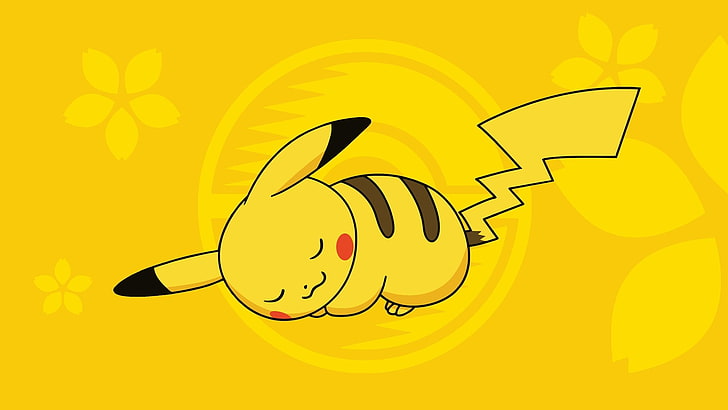 Ilustrasi Pokemon Pikachu, Pokémon, Pikachu, Wallpaper HD