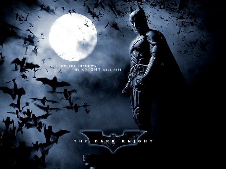 Batman HD, the dark knight poster, comics, batman, HD wallpaper
