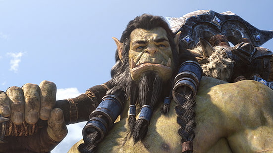  Orc, Thrall, World Of Warcraft, Axe, The battle for Azeroth, Battle for Azeroth, The Leader Of The Horde, New home, 