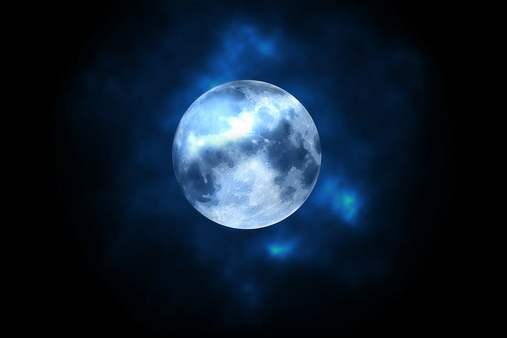 القمر، خلفية HD