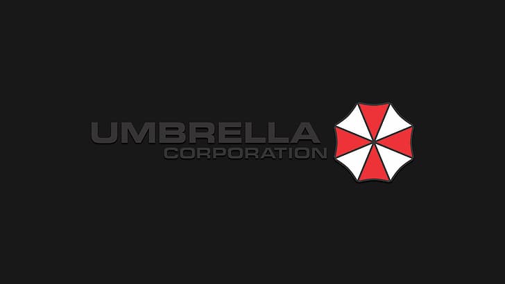 Resident Evil, Resident Evil 2, Umbrella Corporation, logo, HD wallpaper