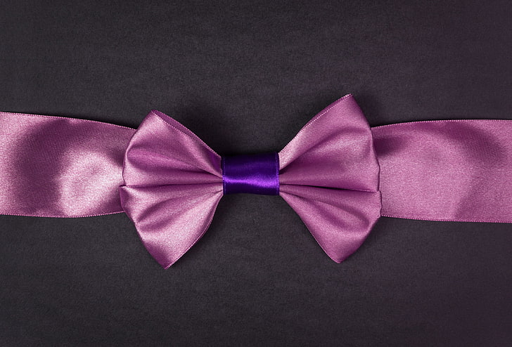 purple silk bow, purple, background, pink, widescreen, Wallpaper, mood, Shine, texture, tape, bow, full screen, HD wallpapers, fullscreen, HD wallpaper