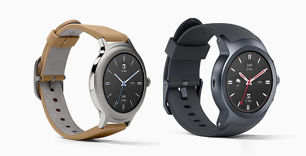LG Watch Style, LG Watch Sport, MWC 2017, лучшие умные часы, HD обои HD wallpaper