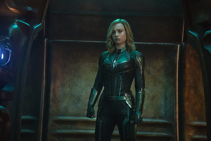 Filme, Capitão Marvel, Brie Larson, HD papel de parede