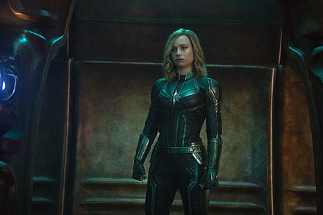 Film, Kaptan Marvel, Brie Larson, HD masaüstü duvar kağıdı HD wallpaper