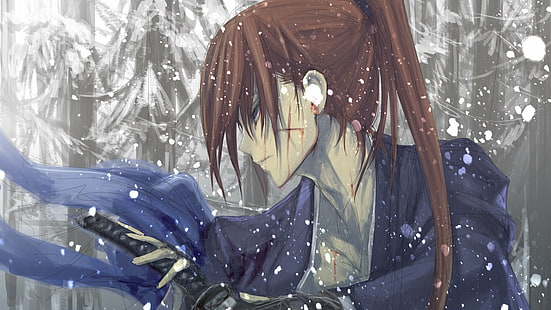 Rurouni Kenshin Anime, HD papel de parede HD wallpaper