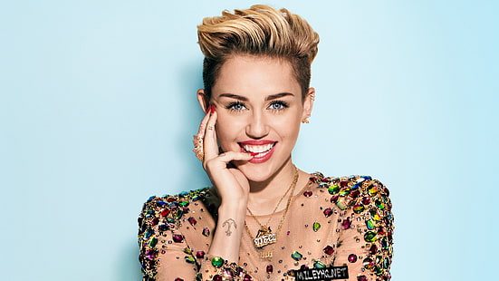 Miley Cyrus, Bonita, Sessão De Fotos, 4K, HD papel de parede HD wallpaper
