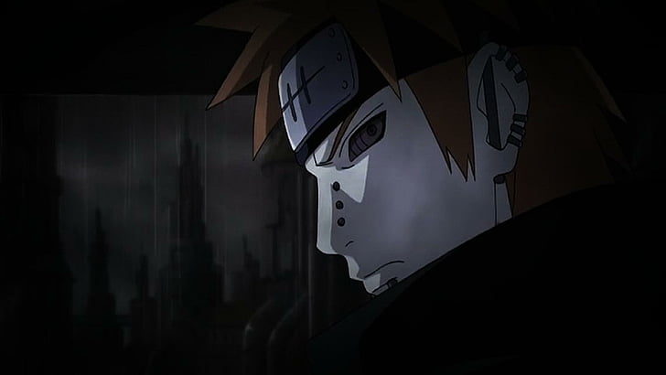 Naruto Shippuden, Schmerz, Akatsuki, Rinnegan, Dunkelheit, HD-Hintergrundbild