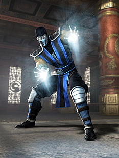 смертный комбат минус 1200x1600 Видеоигры Mortal Kombat HD Art, Mortal Kombat, Sub-Zero, HD обои HD wallpaper