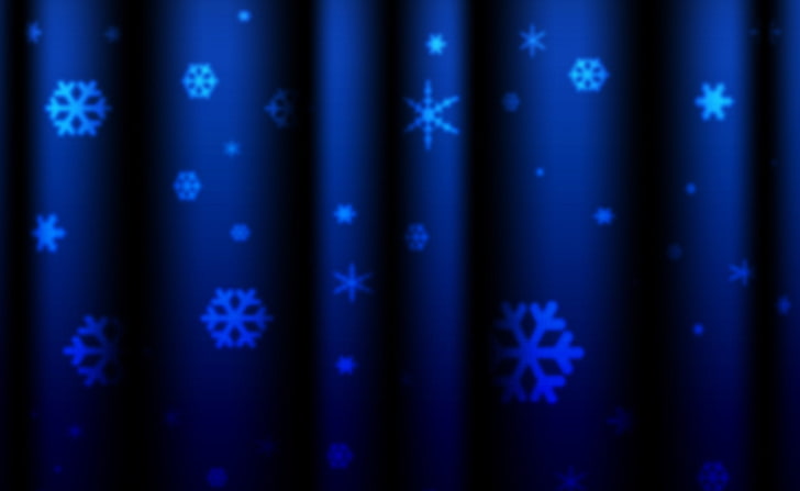 Happy New Year 2013, blue and white snowflakes curtain wallpaper, Holidays, New Year, Blue, Happy, Year, new year's eve, 2013, HD wallpaper
