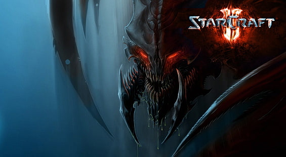 StarCraft 2 Zerg, тапет Star Craft, игри, Starcraft, изкуство, видео игра, starcraft 2, zerg, starcraft 2 zerg, starcraft ii, HD тапет HD wallpaper
