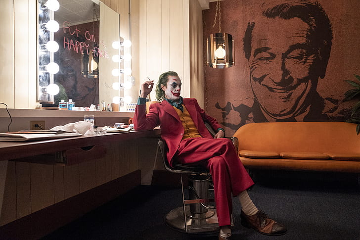 Film, Joker, Komik DC, Joaquin Phoenix, Wallpaper HD