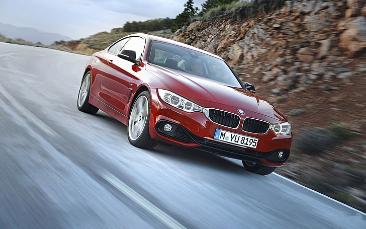 Red Bmw 4 Series Coupe Hd Wallpapers Free Download Wallpaperbetter