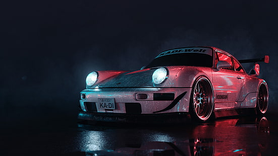 car, Porsche, dark, vehicle, Porsche 911, HD wallpaper HD wallpaper