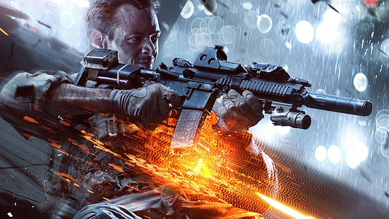 Battlefield 4, HD обои HD wallpaper
