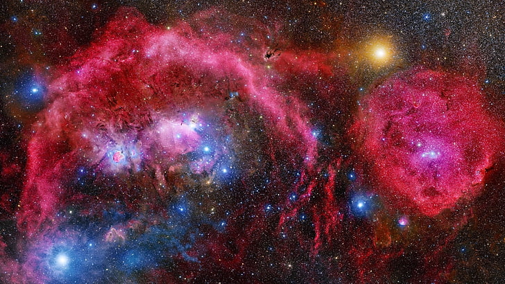 NASA, galaksi, bintang, langit, nebula, Wallpaper HD