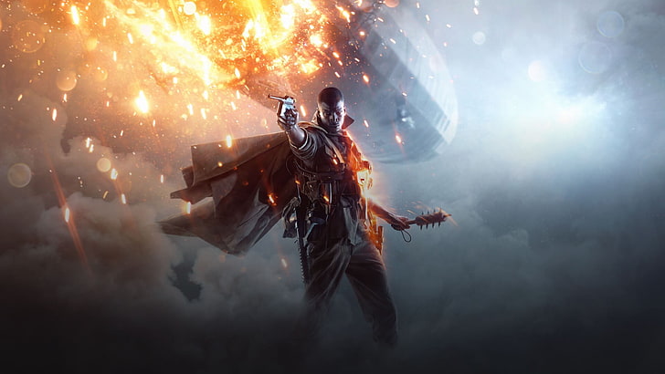 Capa do jogo em Battelfied, Battlefield 1, Battlefield, HD papel de parede